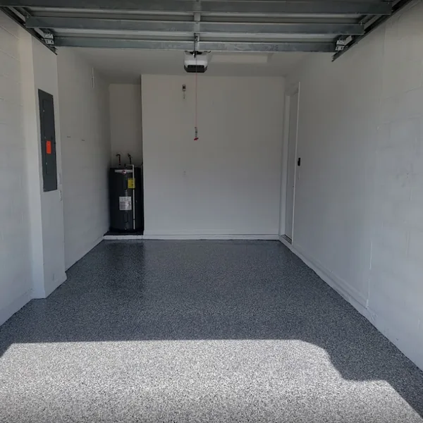 Garage epoxy floor coating, metro Atlanta GA