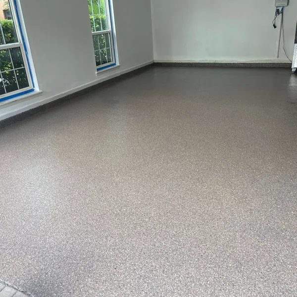Residential epoxy coating, metro Atlanta